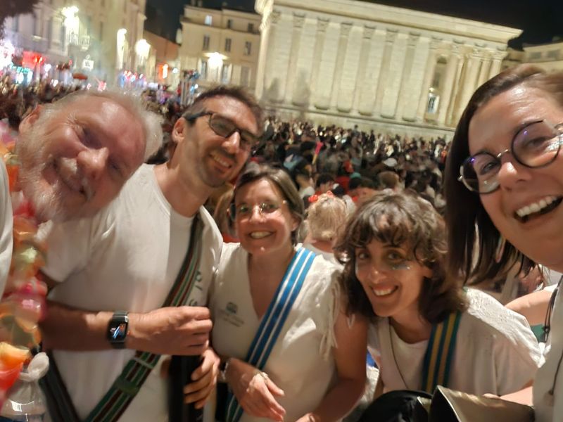 <div>Les marches à Nimes</div>